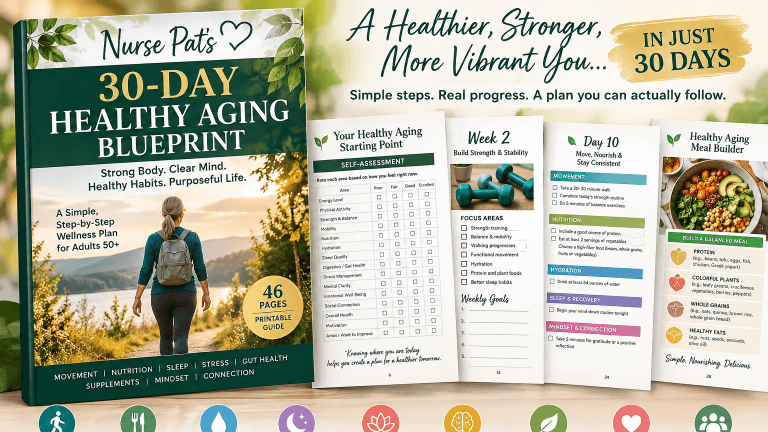 Get my " 30 Day Healthy Aging Blueprint"