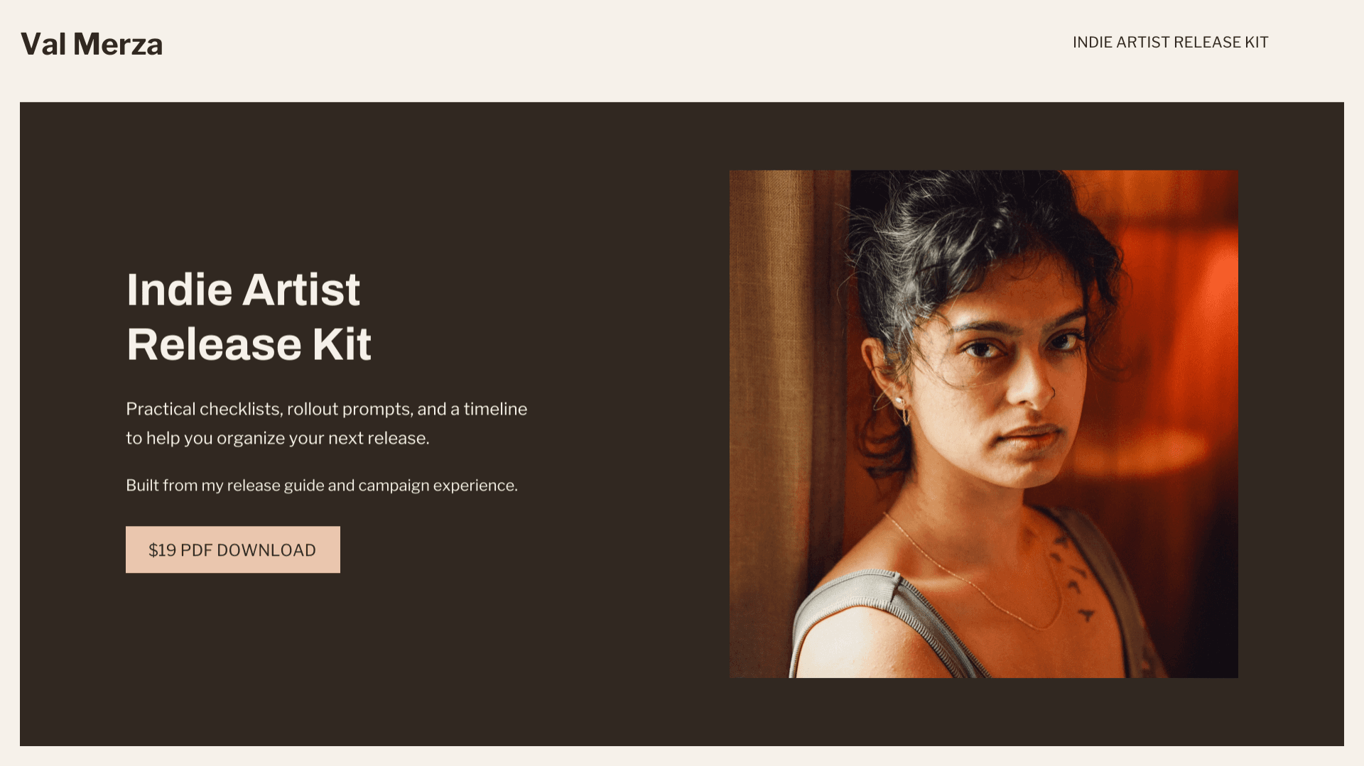 Indie Artist Release Kit