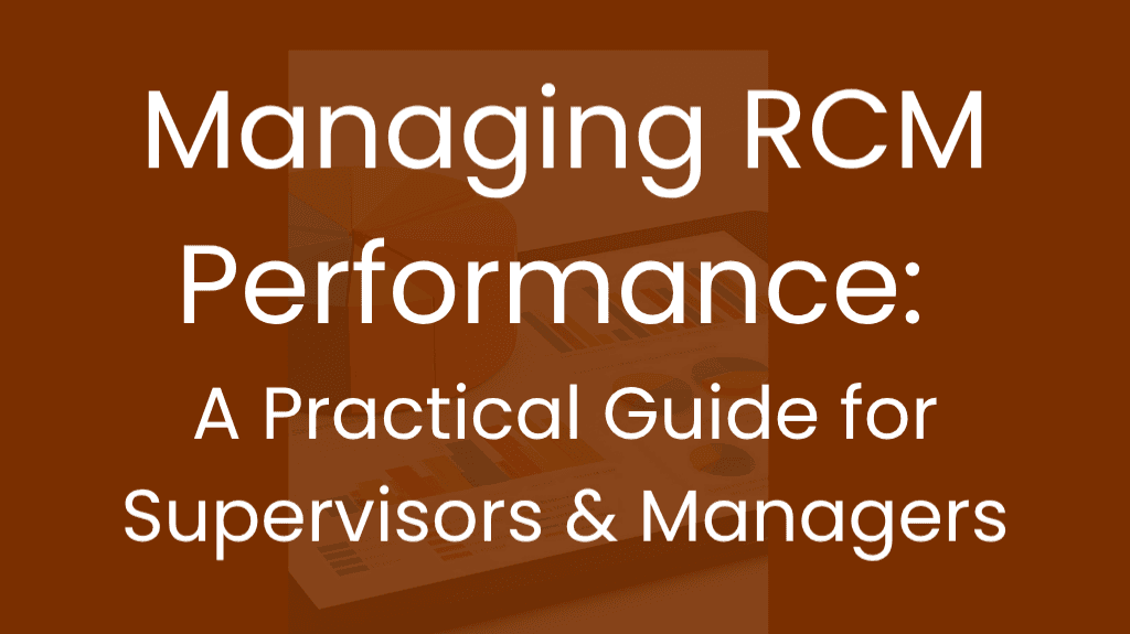NEW: Take Control of RCM Performance