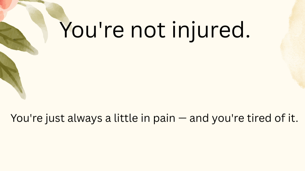 Desk Job Body Pain Reset