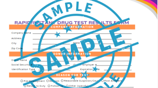Get My Rapid/Instant Drug Test Results Form Now!