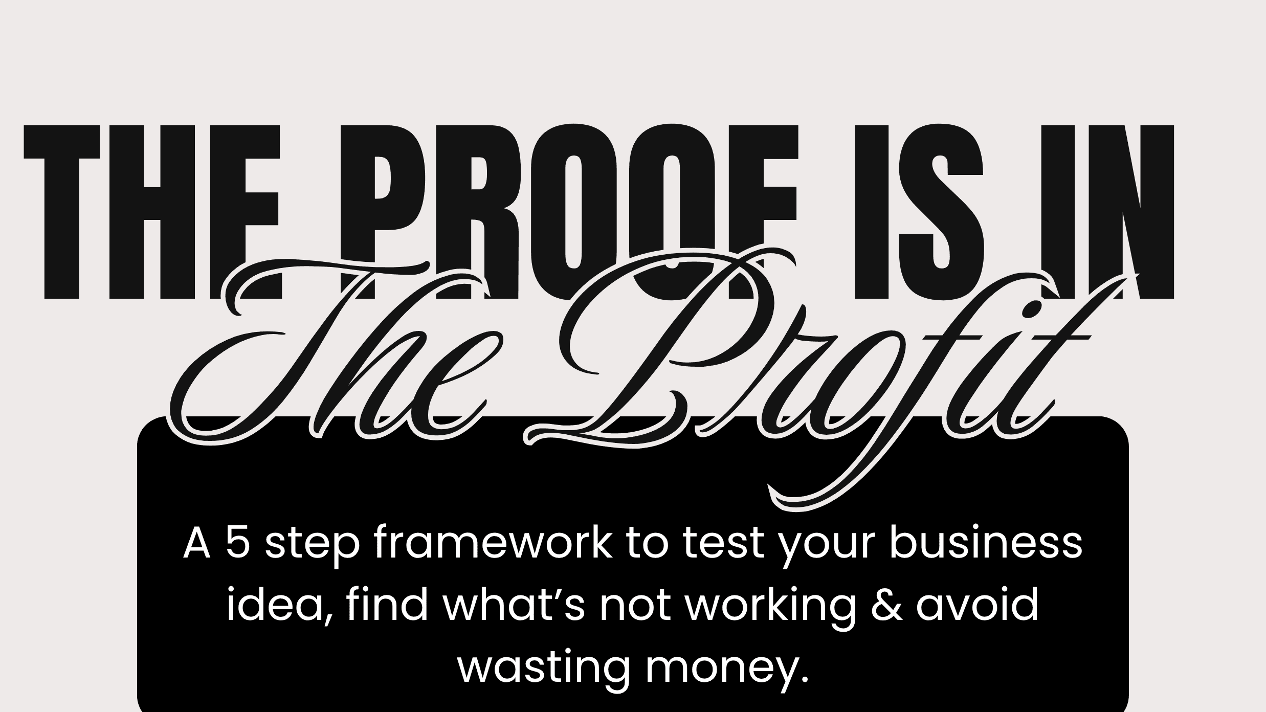 The Entrepreneur Safety Plan