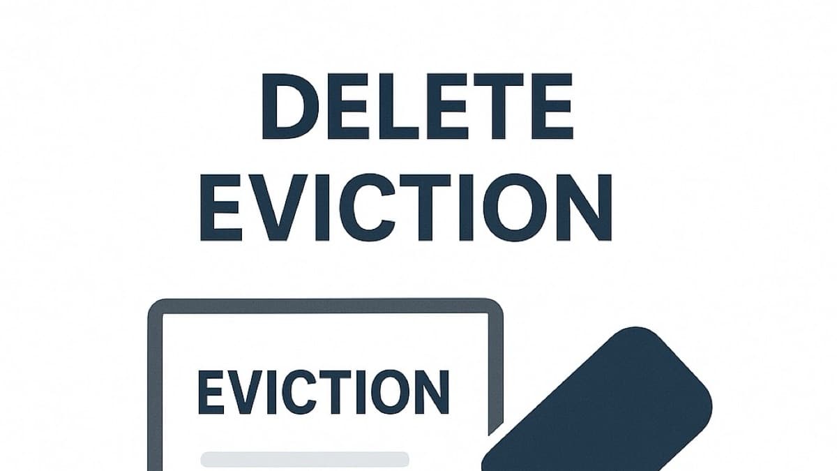 Eviction Deletion From Credit Report