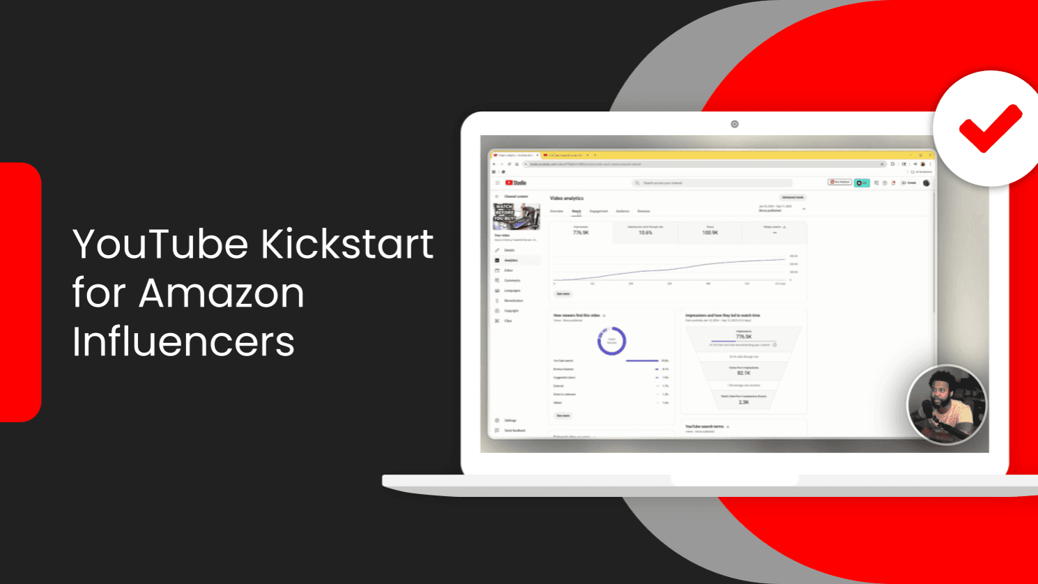 YouTube Kickstart for Amazon Influencers