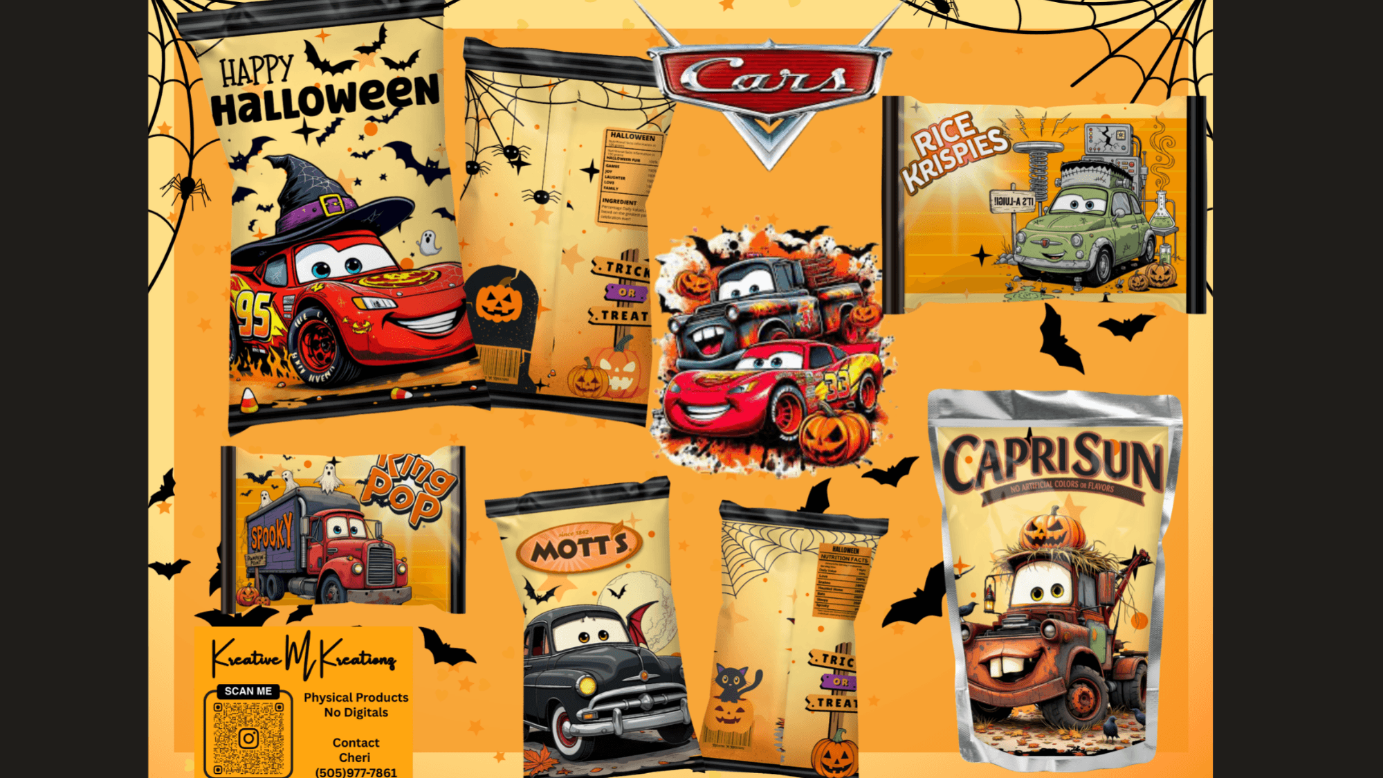 Digital Halloween Cars Download