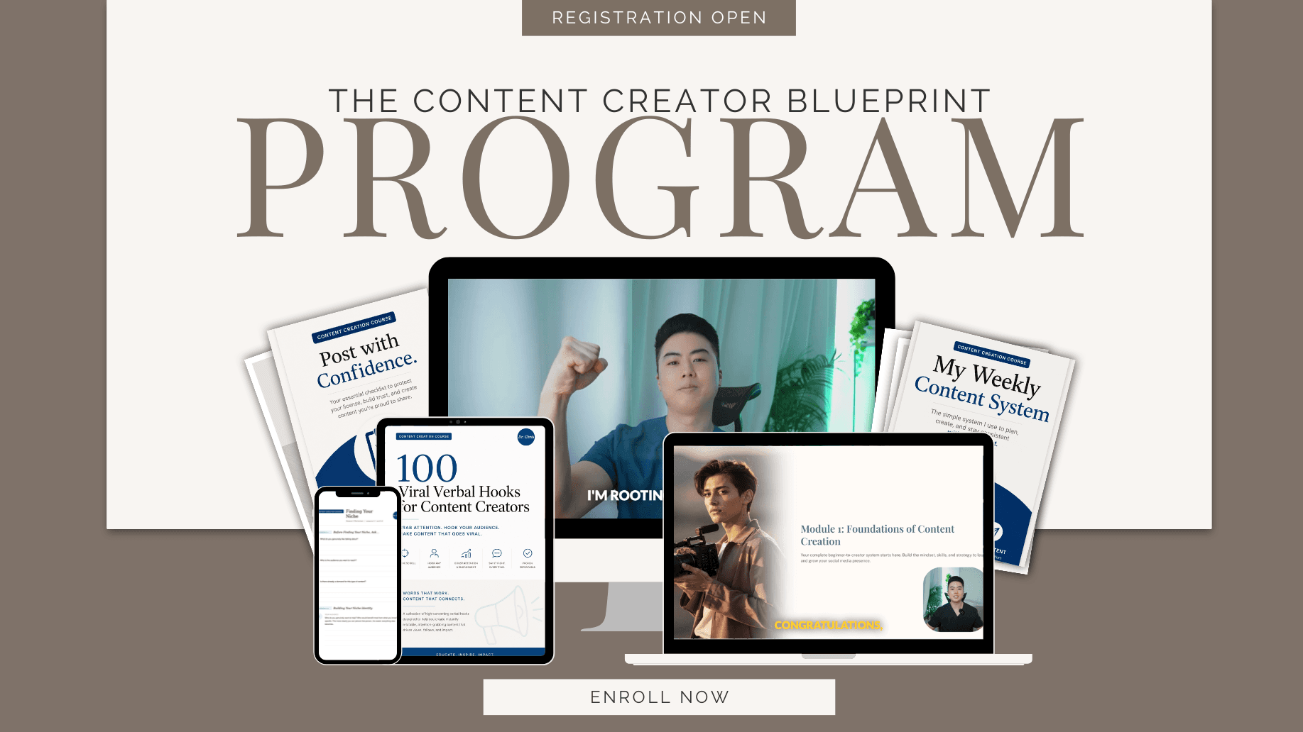 Content Creator Program for Beginners-(11 Modules)