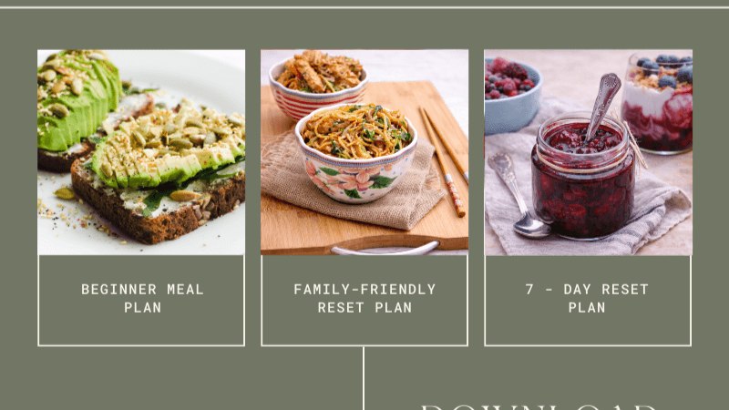 The Foodace 7-Day Meal Reset