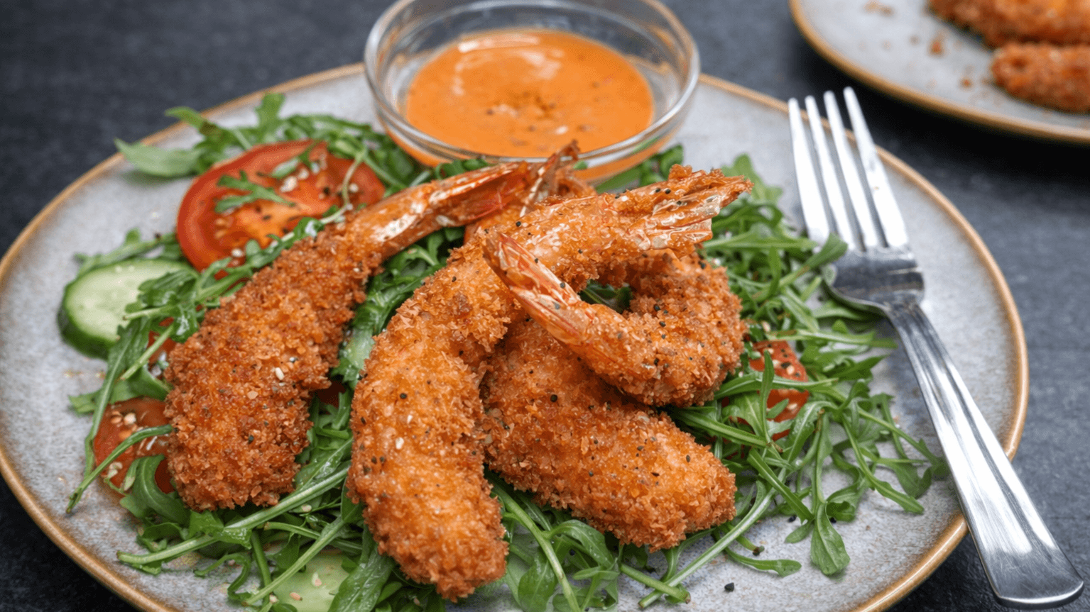 Crispy Panko King Prawns
