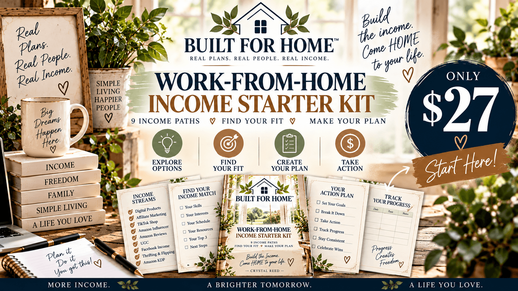 Built for Home: Income Starter Kit
