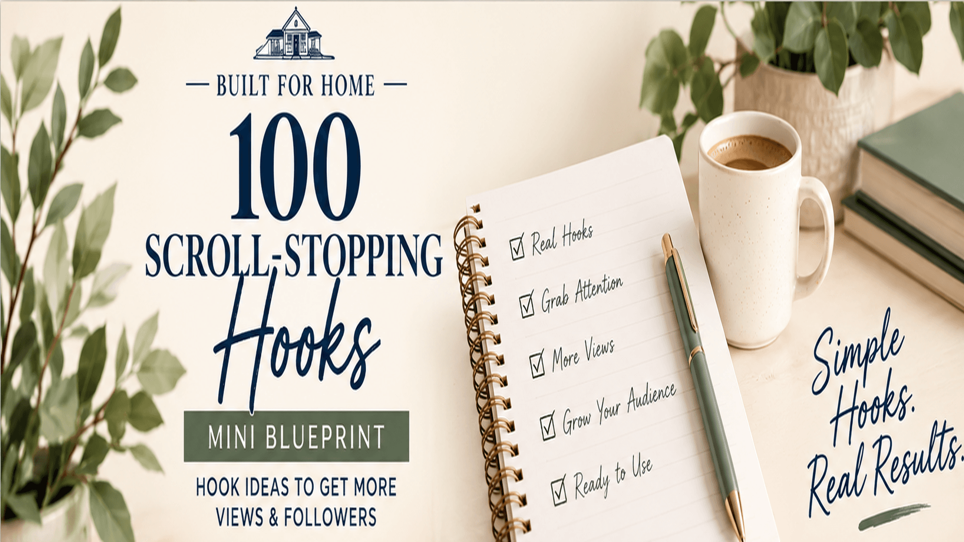 100 Scroll-Stopping Hooks | Mini Blueprint