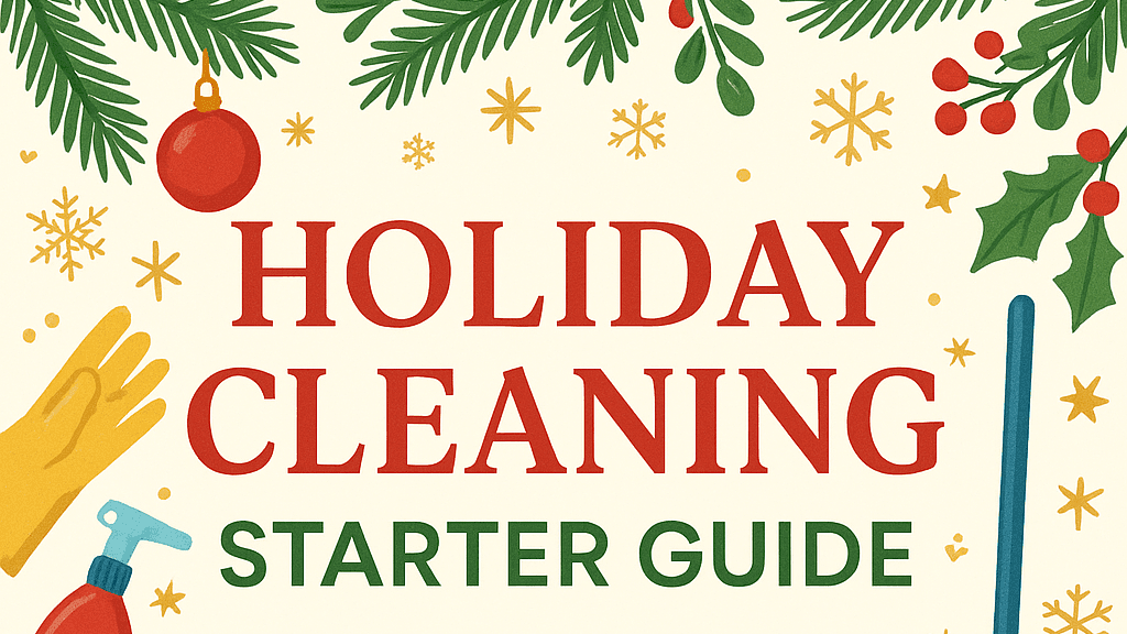 Start a Cleaning Business for the Holidays!