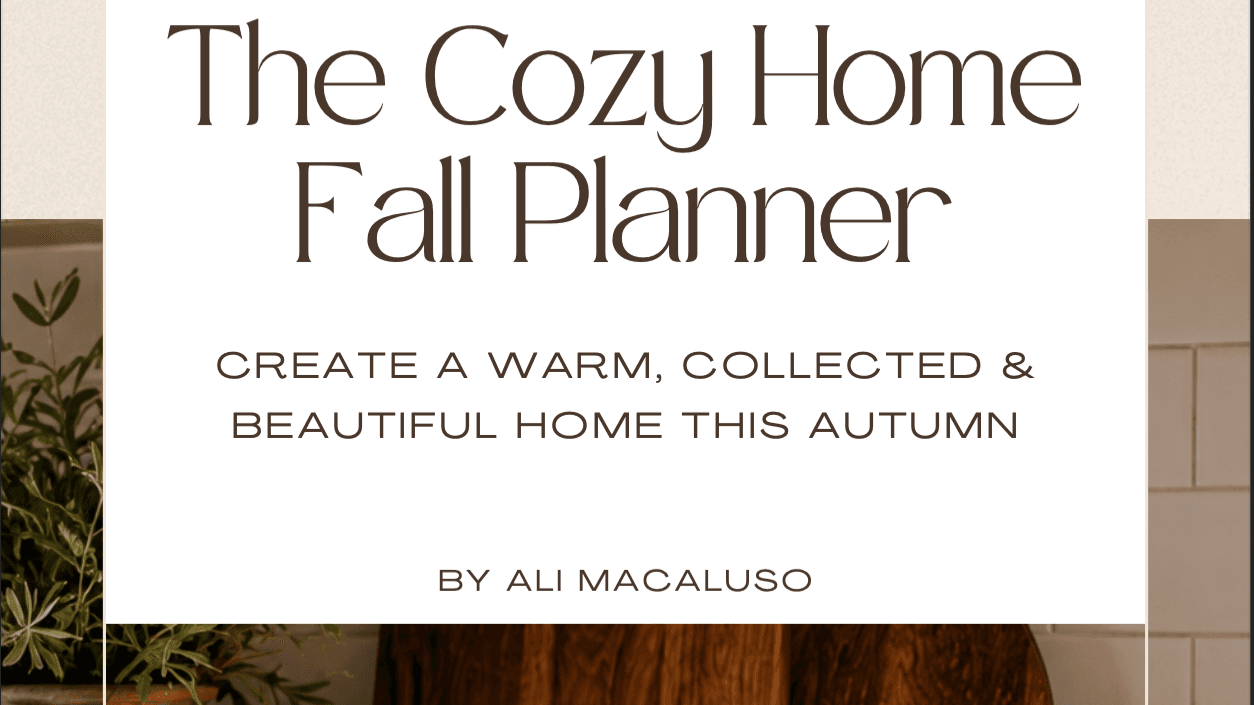 Get My Premium Fall Decor Planner Now!