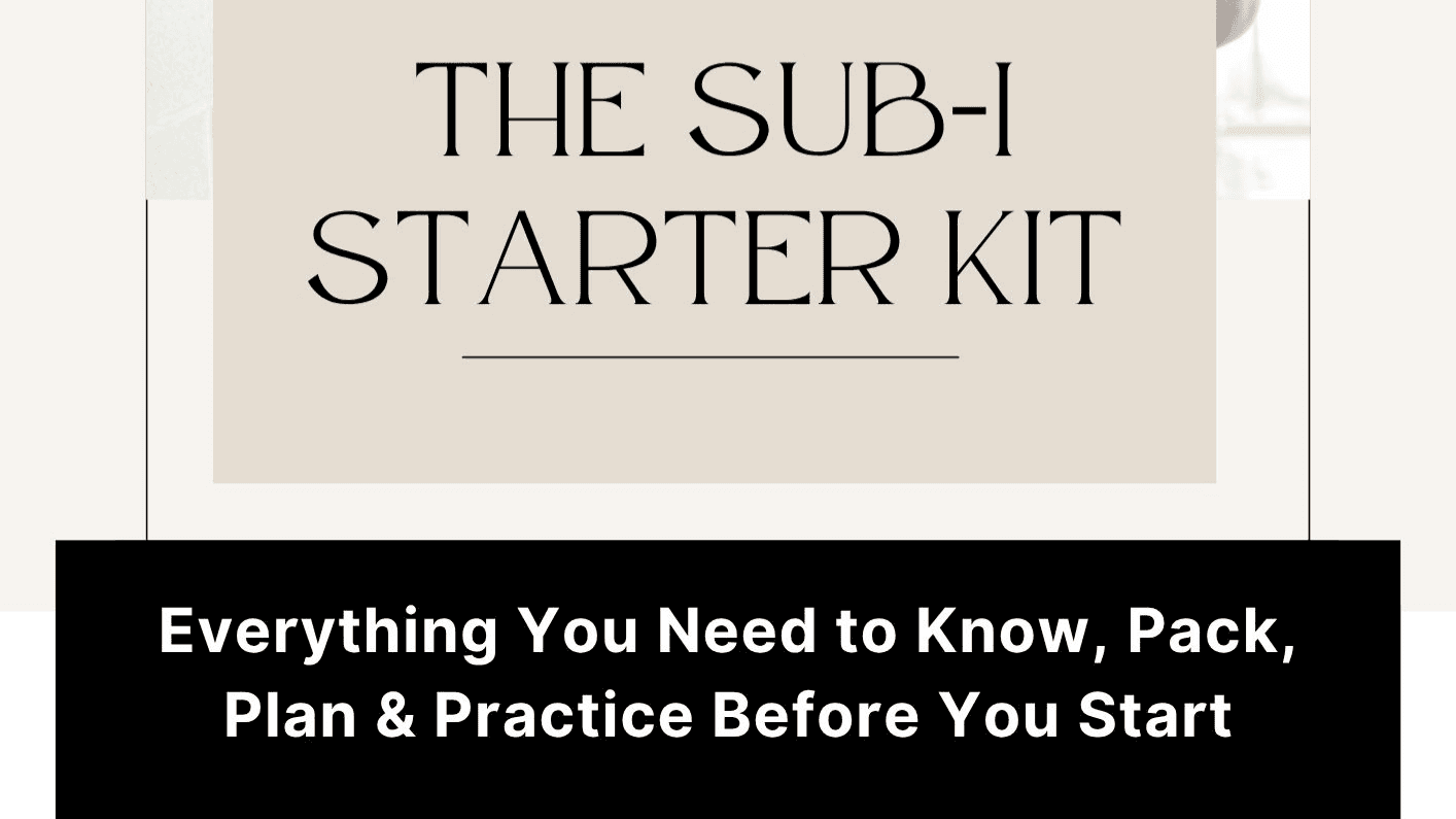 The Sub-I Starter Kit