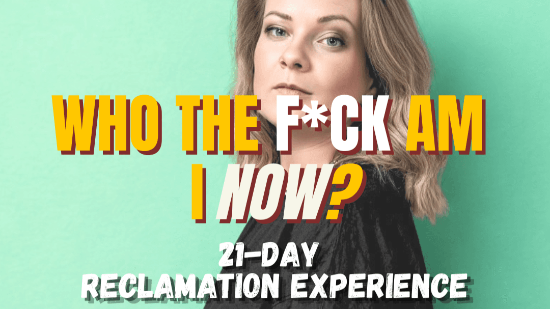 WHO THE F*CK AM I NOW? $27 (Normally $67)