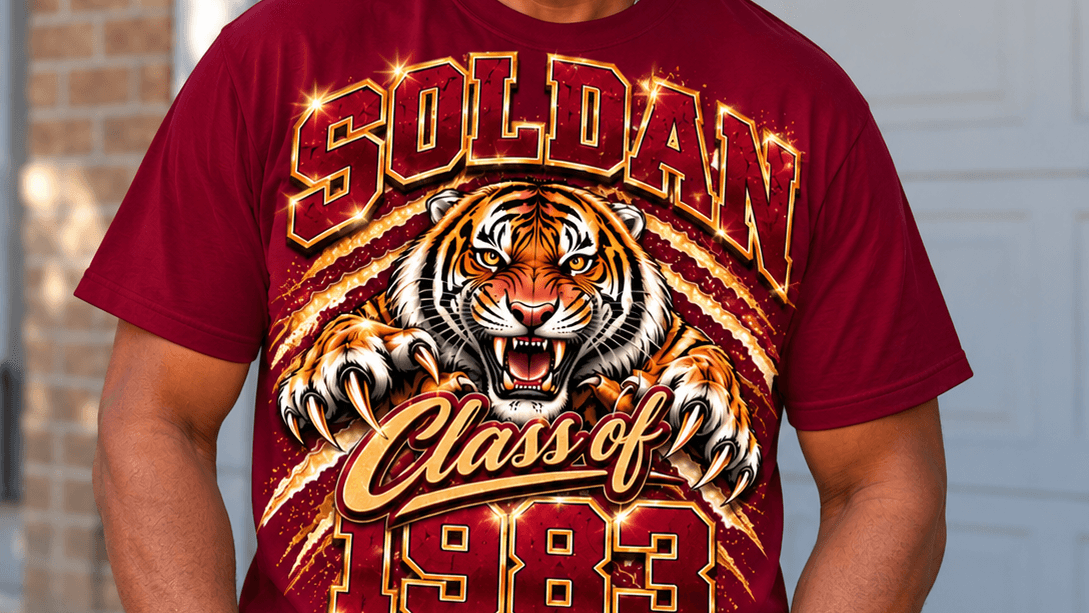 Soldan Tigers Men's Classic Tee Custom Class $25