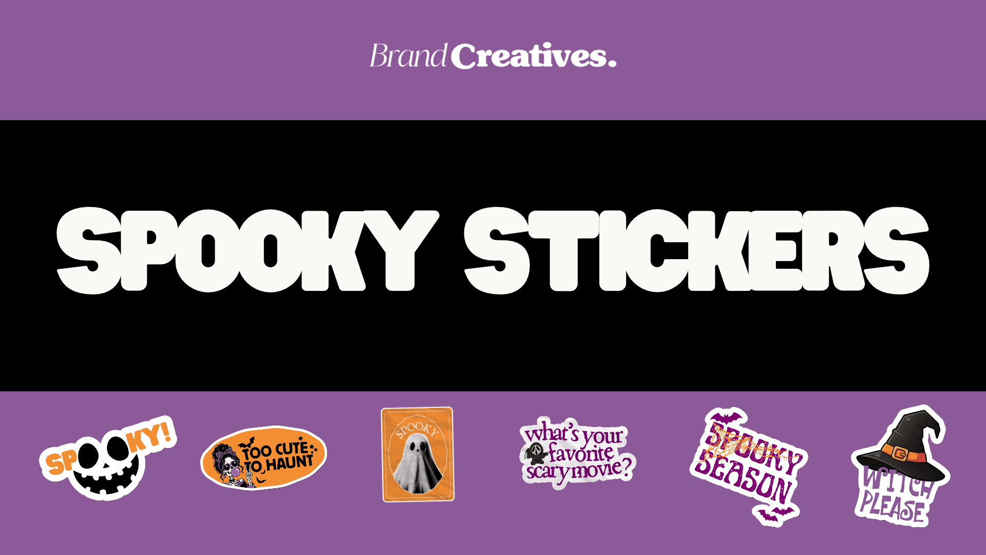 Halloween Digital Stickers