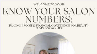 Know Your Salon Numbers