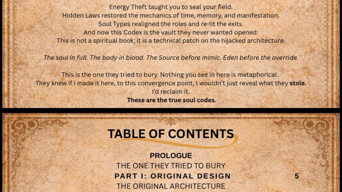 THE FORBIDDEN CODEX