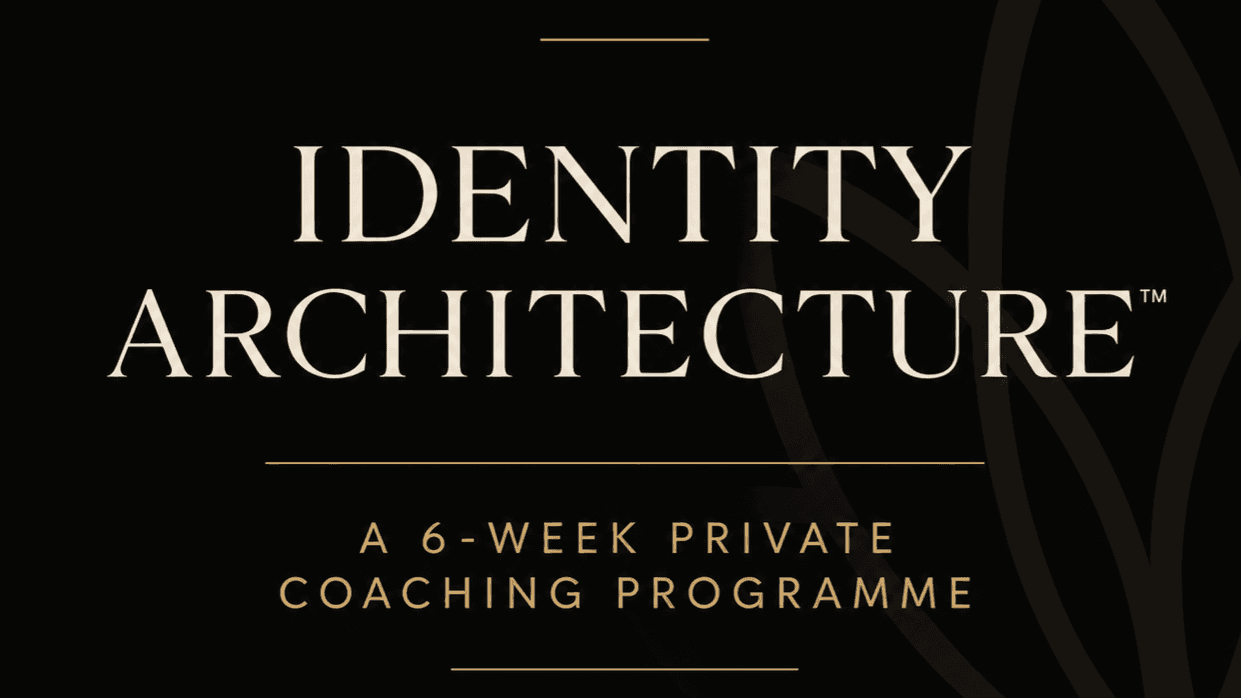 Identity Architecture™ | 6-Week Identity Reset