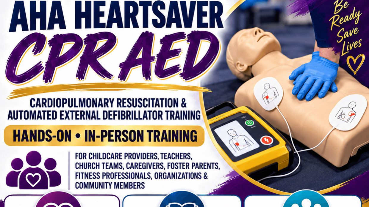 AHA Heartsaver CPR AED Training
