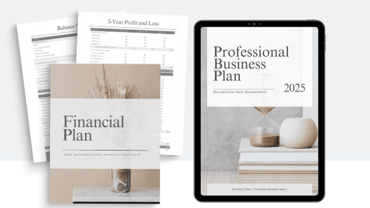 Get My Business & Financial Plan Template Now!