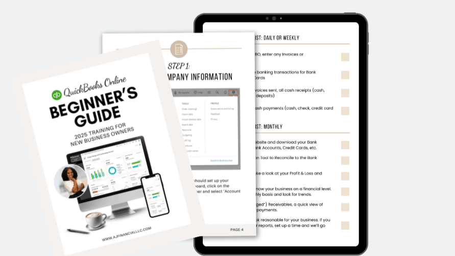 Get My QuickBooks Online Beginners Guide Now!