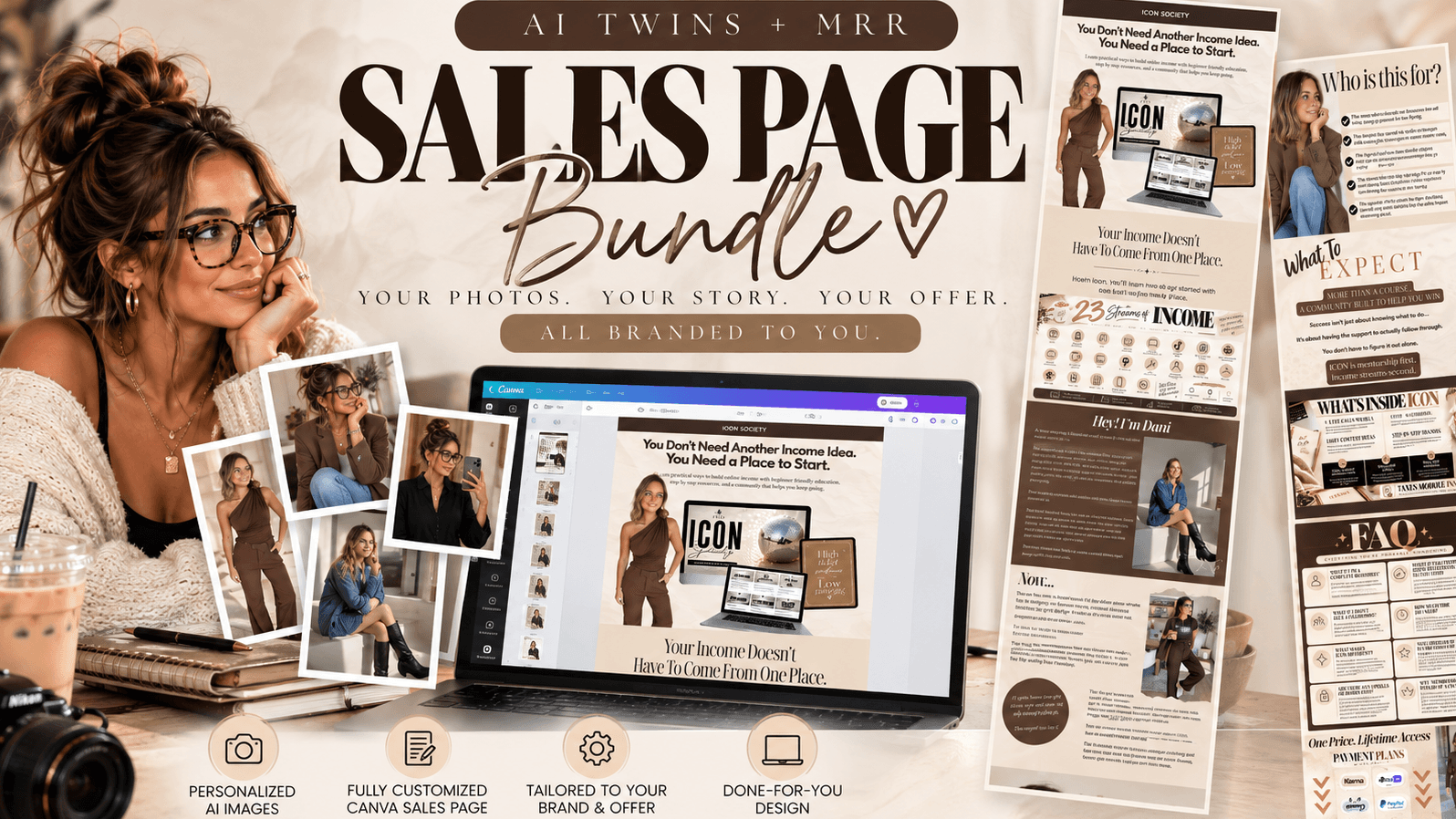 AI Twins + Personalized Sales Page Bundle