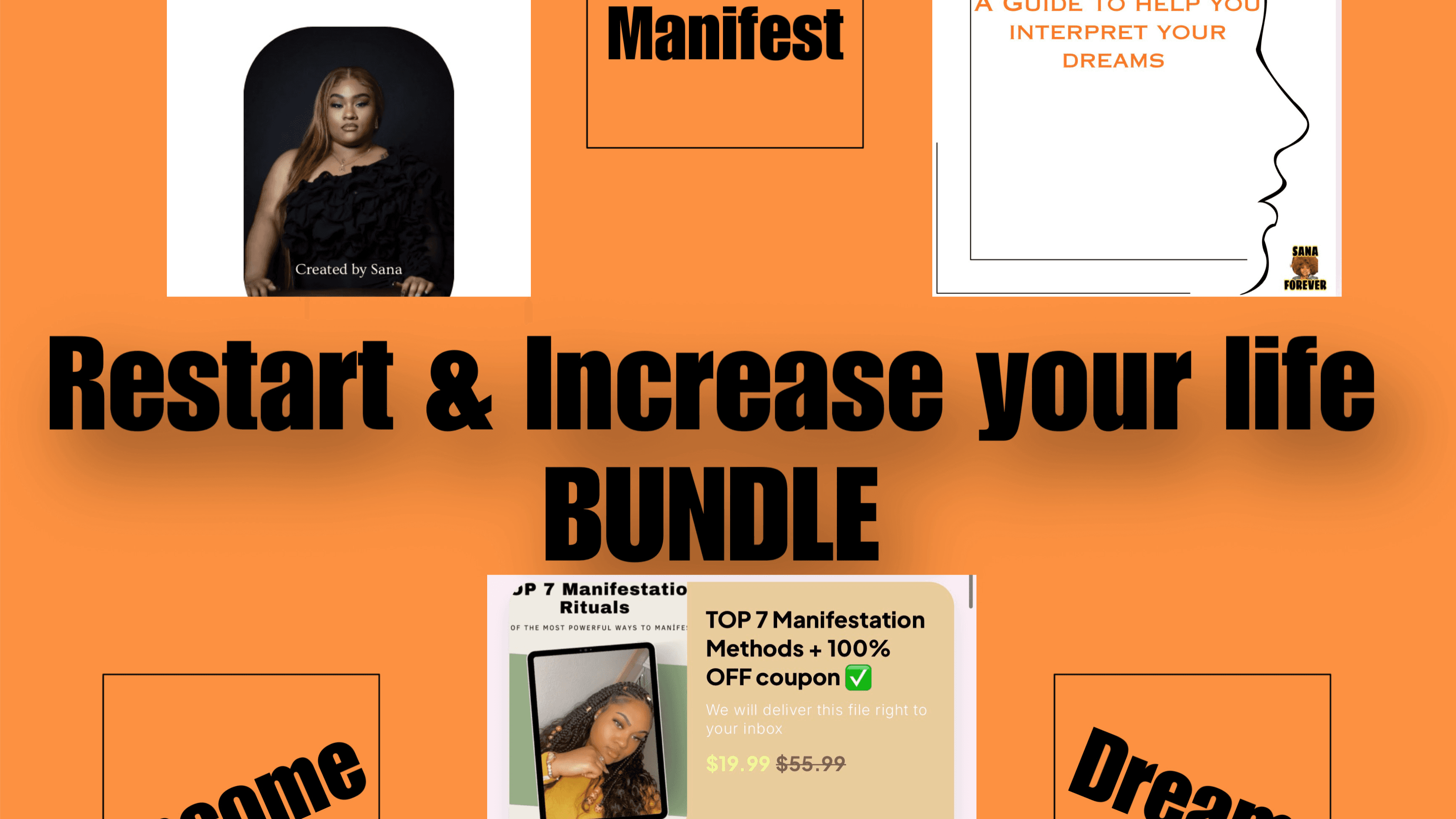 INCREASE your life✨3 Digital guides sent to YOU