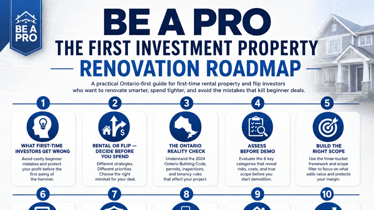 The First Investment Property Renovation Roadmap