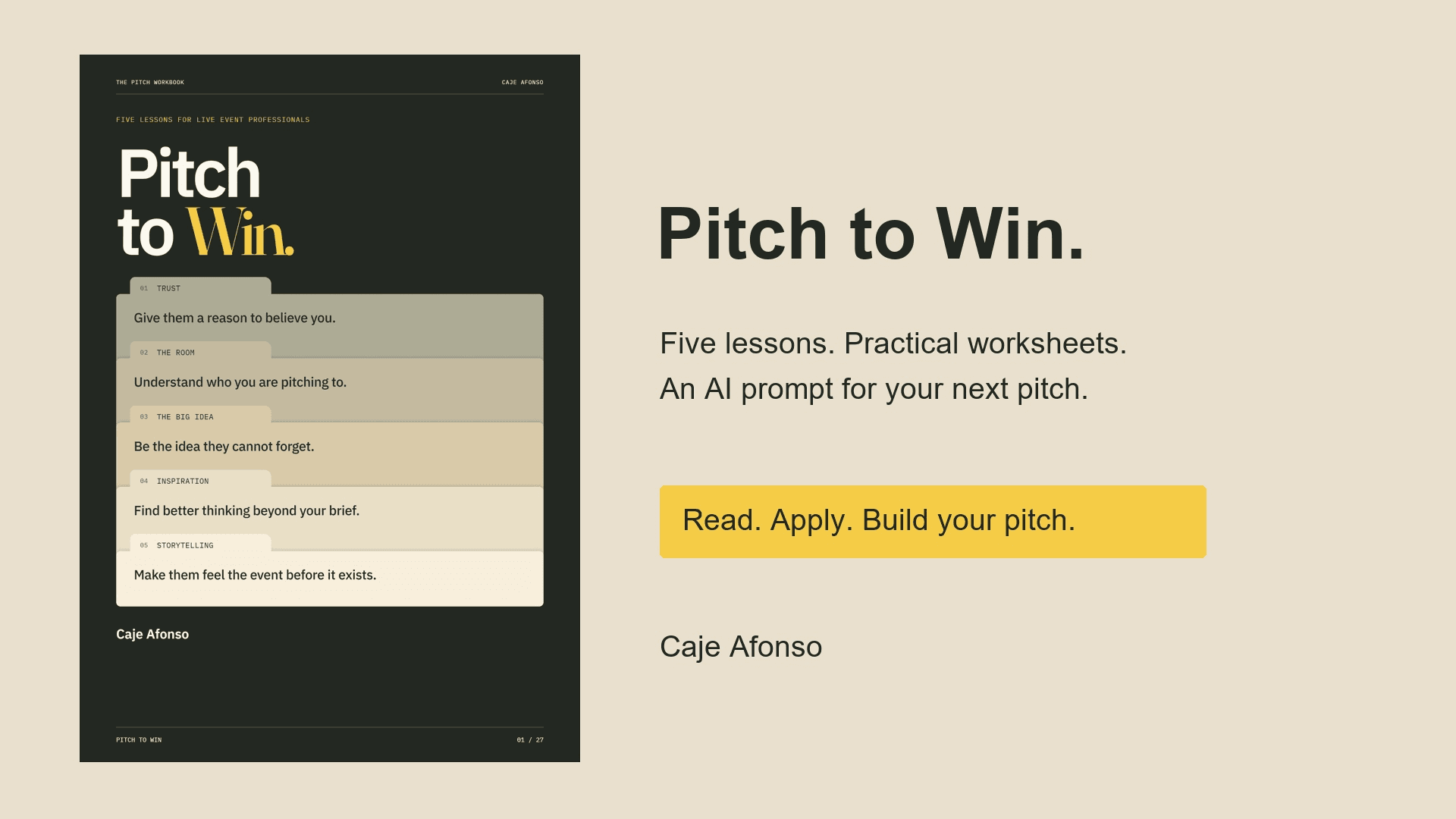 Pitch to Win