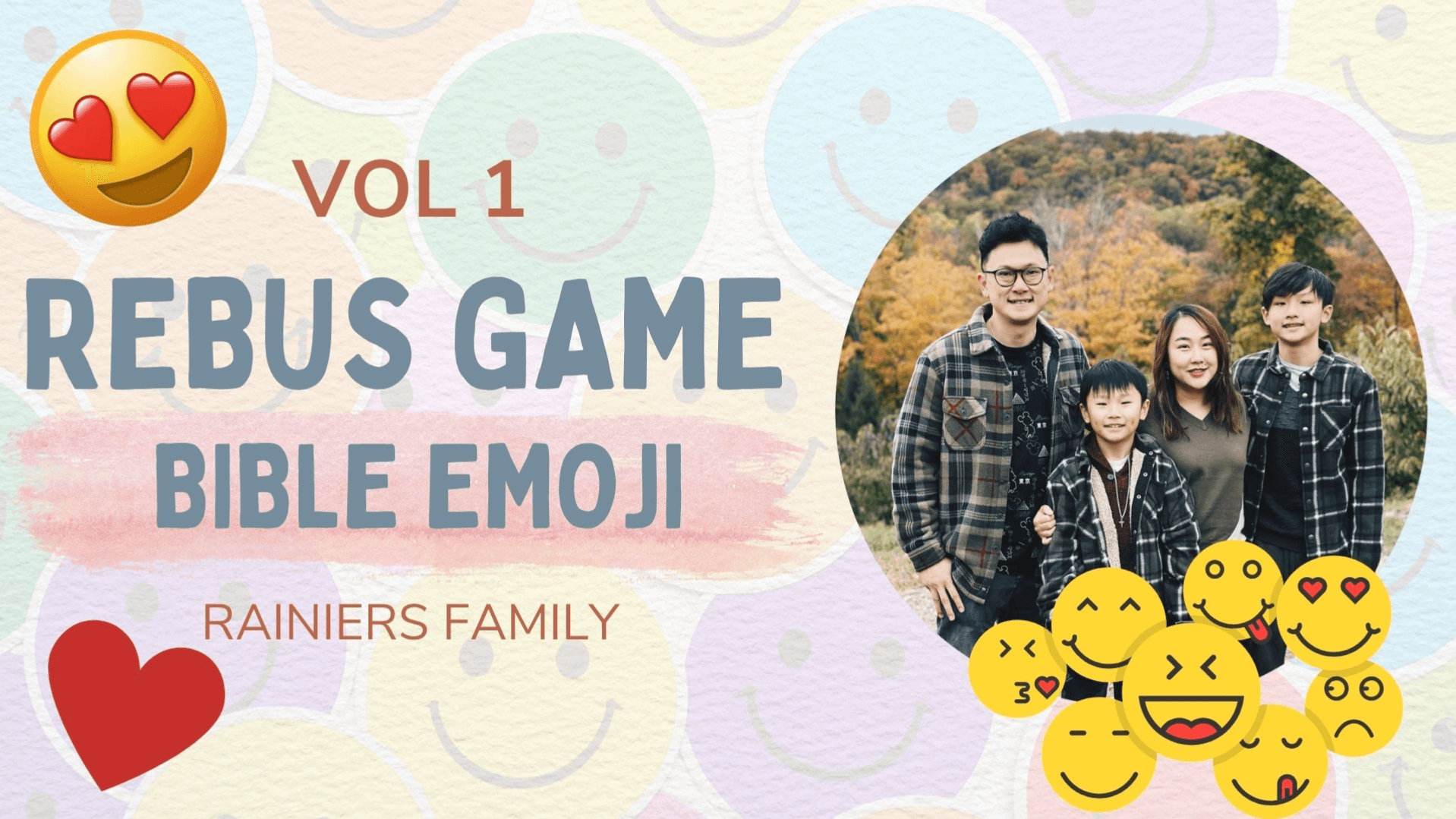Rebus Game: Bible Emoji Vol 1