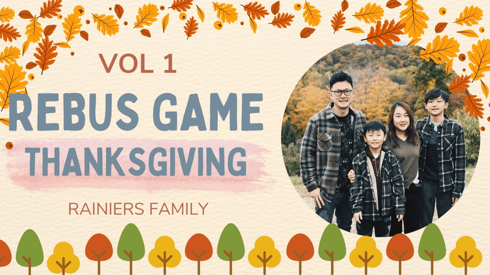 Rebus Game: Thanksgiving Topic