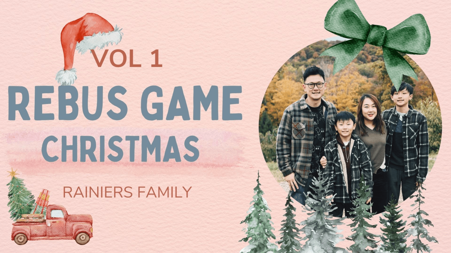 Rebus Game: Christmas Topic