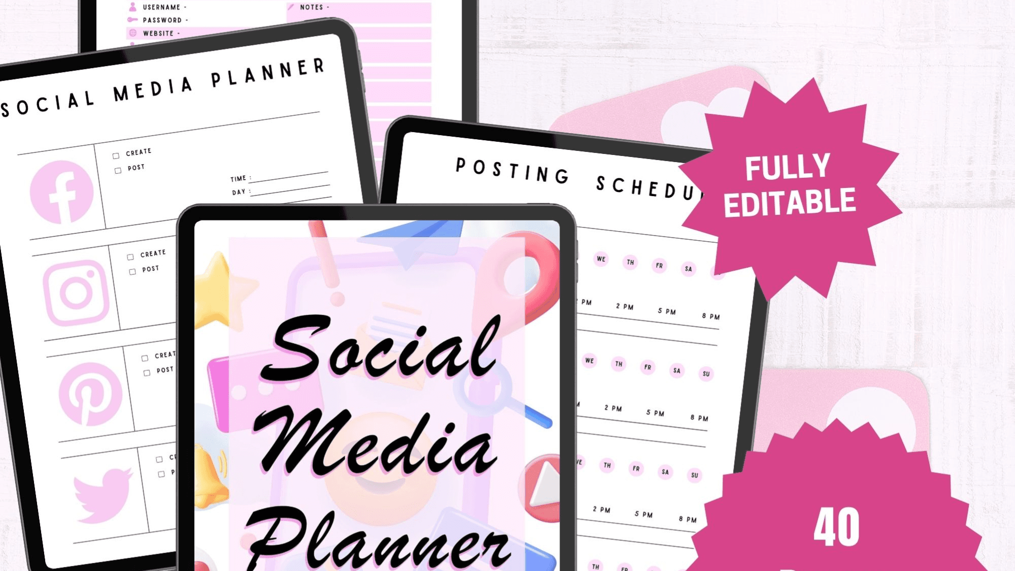 The Ultimate 2026 Social Media Planner