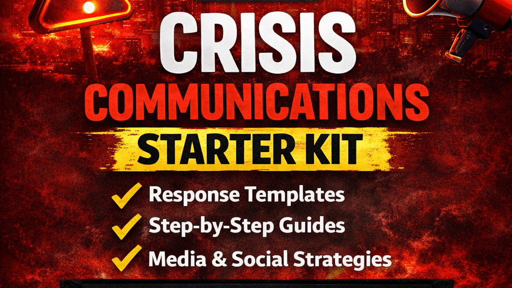 Crisis Communications Starter Toolkit