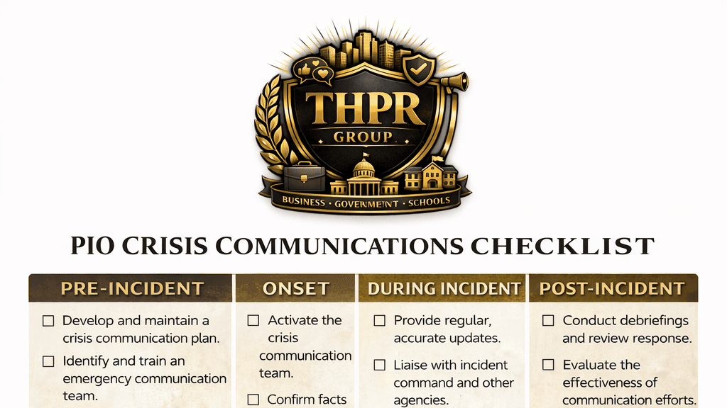 FREE Crisis Communication Readiness Checklist