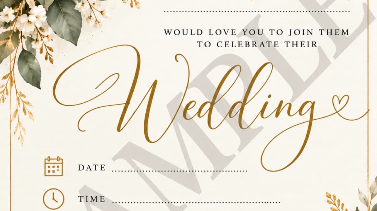 Get my Wedding Invitation Now!