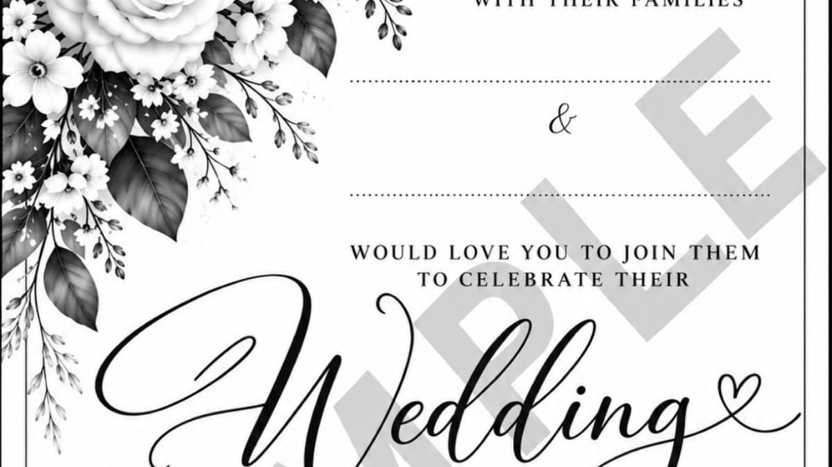 Get My Wedding Invitation Now!