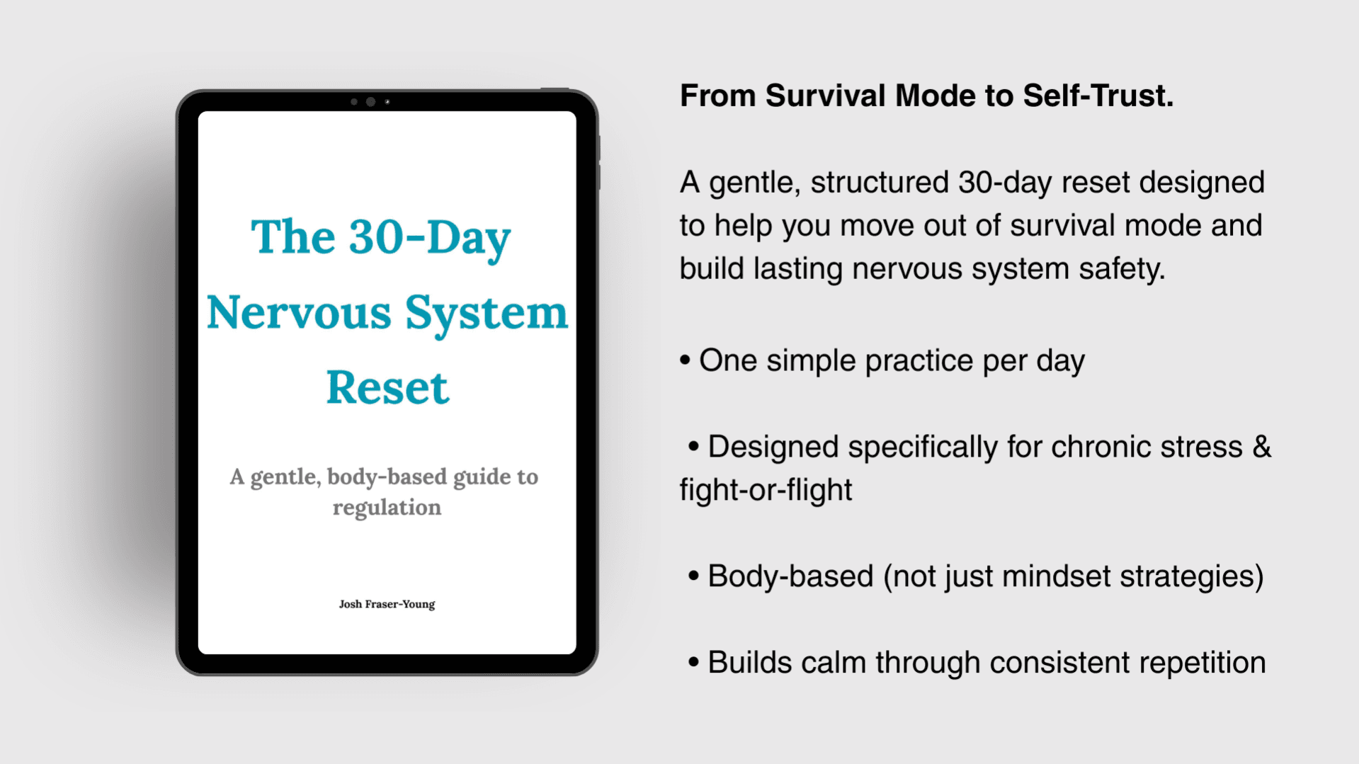 The 30-Day Nervous System Reset