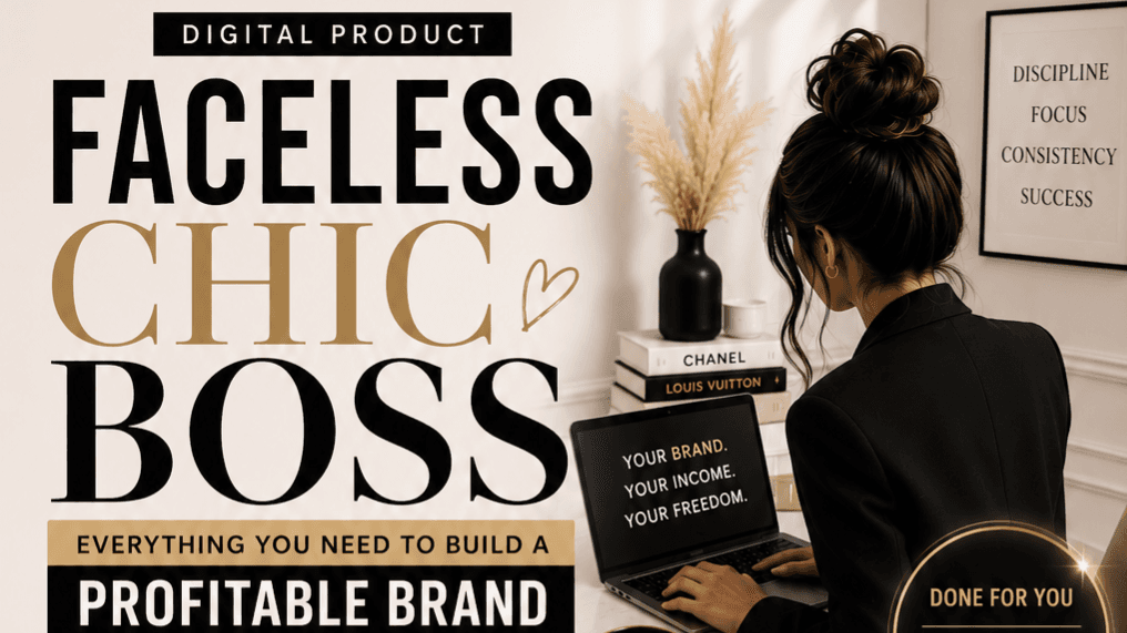 Faceless Chic Boss Blueprint