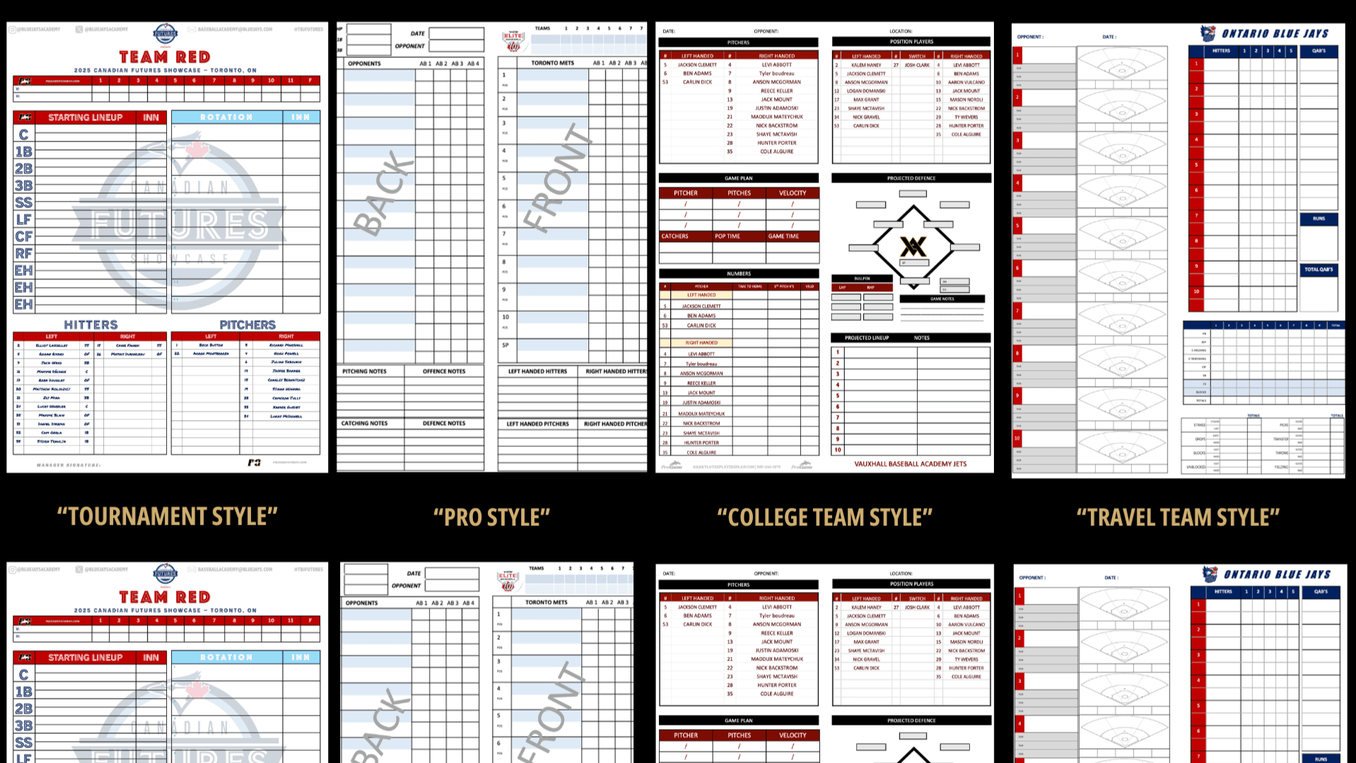 Custom Digital Game Day Cards
