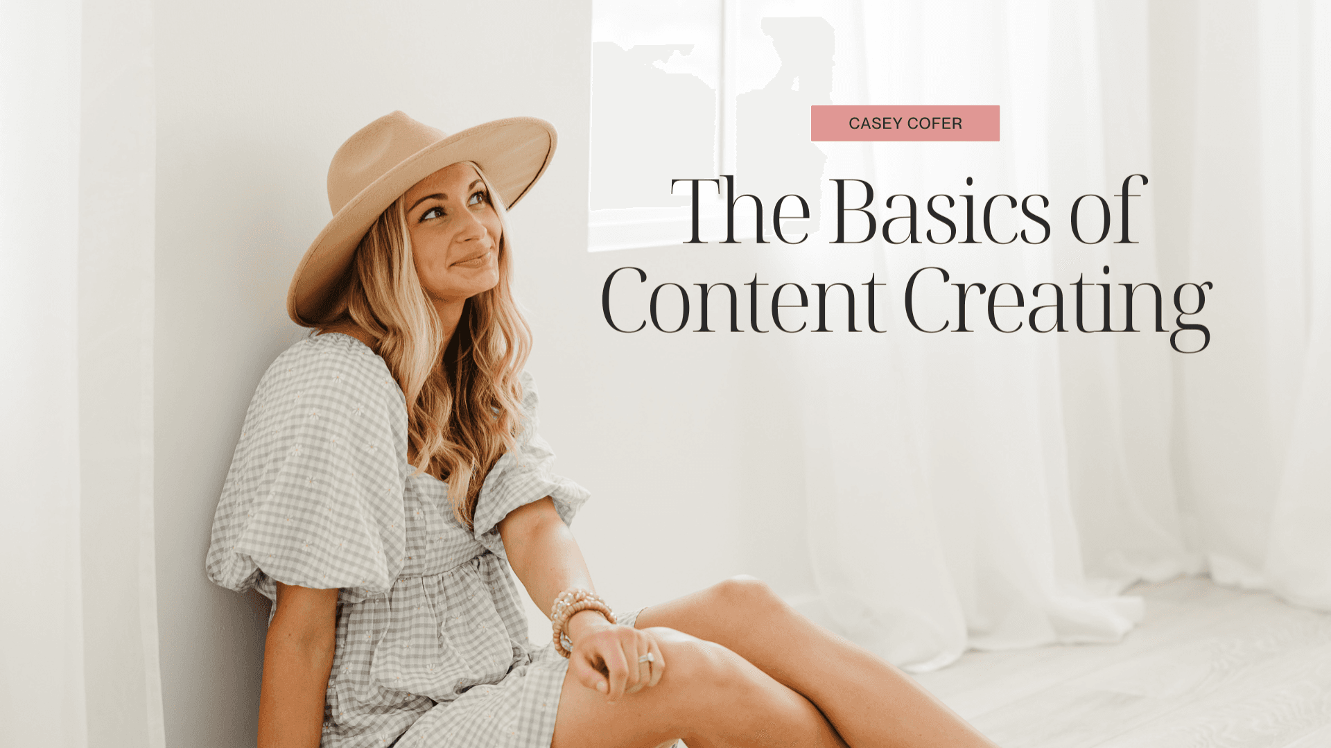 Get My "The Basics of Content Creating" Guide Now!