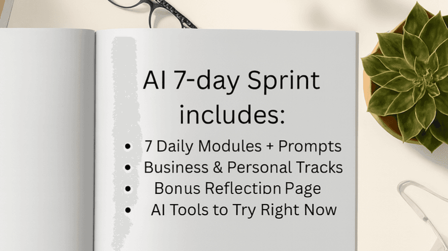 7-Day AI Sprint: Learn to Use AI in Just 1 Hr/Day