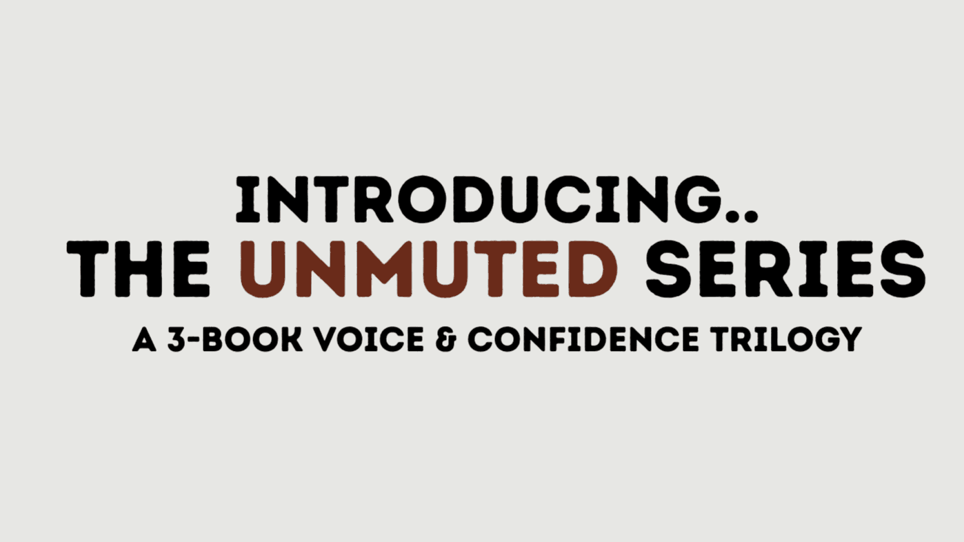 A 3-Book Voice & Confidence Trilogy