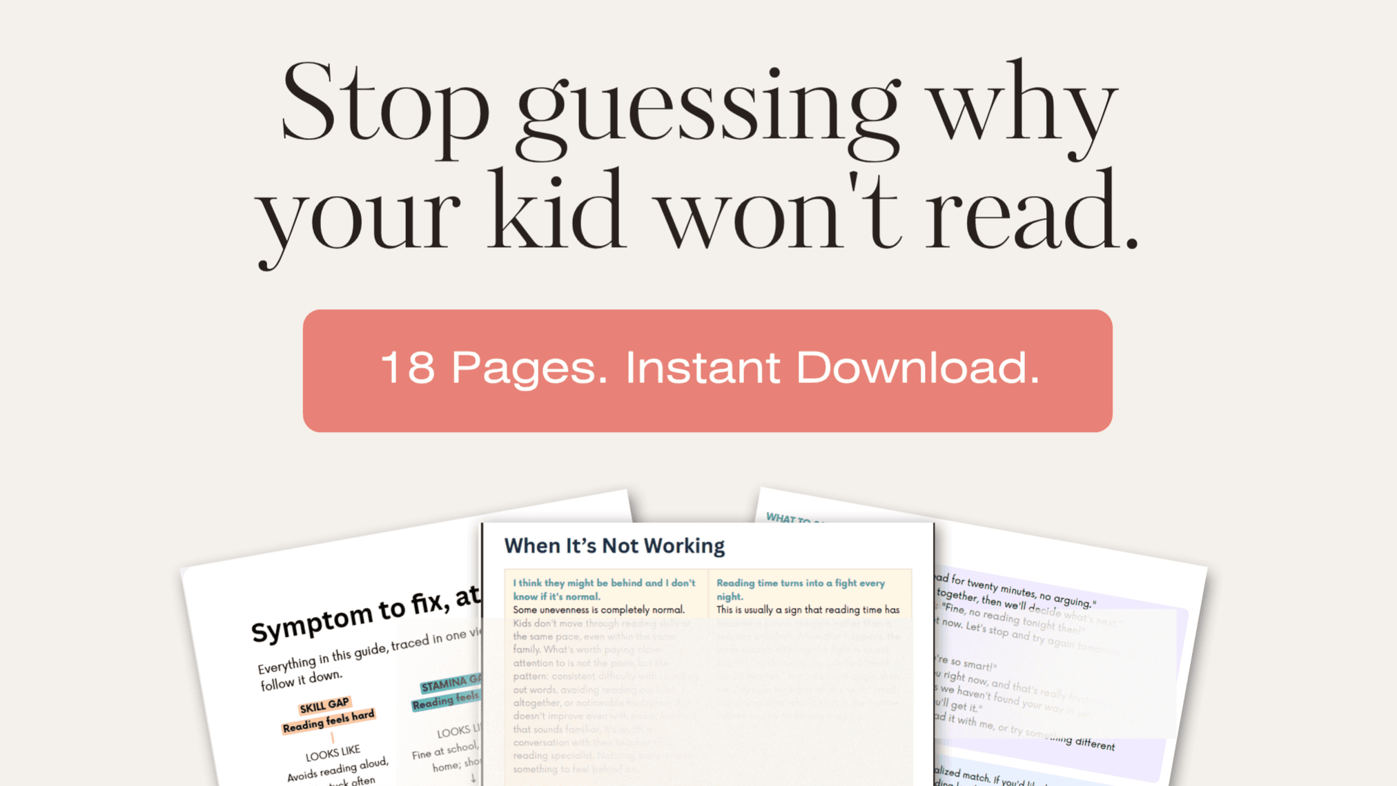 The Reluctant Reader Reset