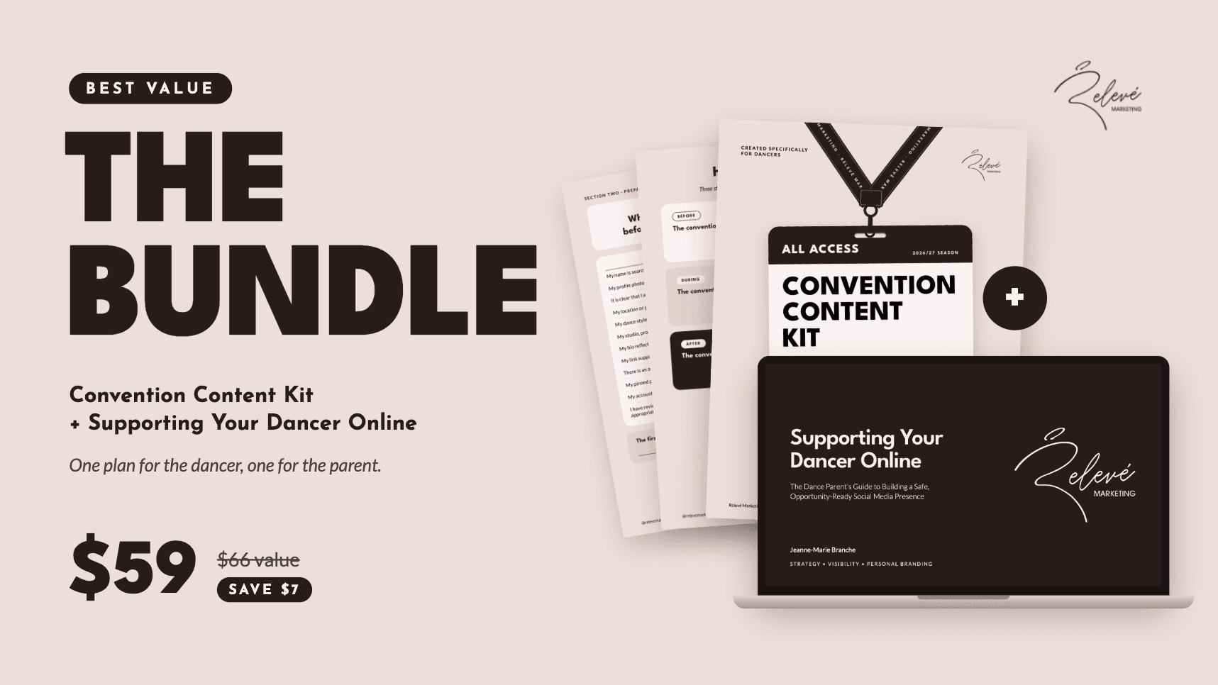🕺BUNDLE: Convention Content Kit + Parent Workshop