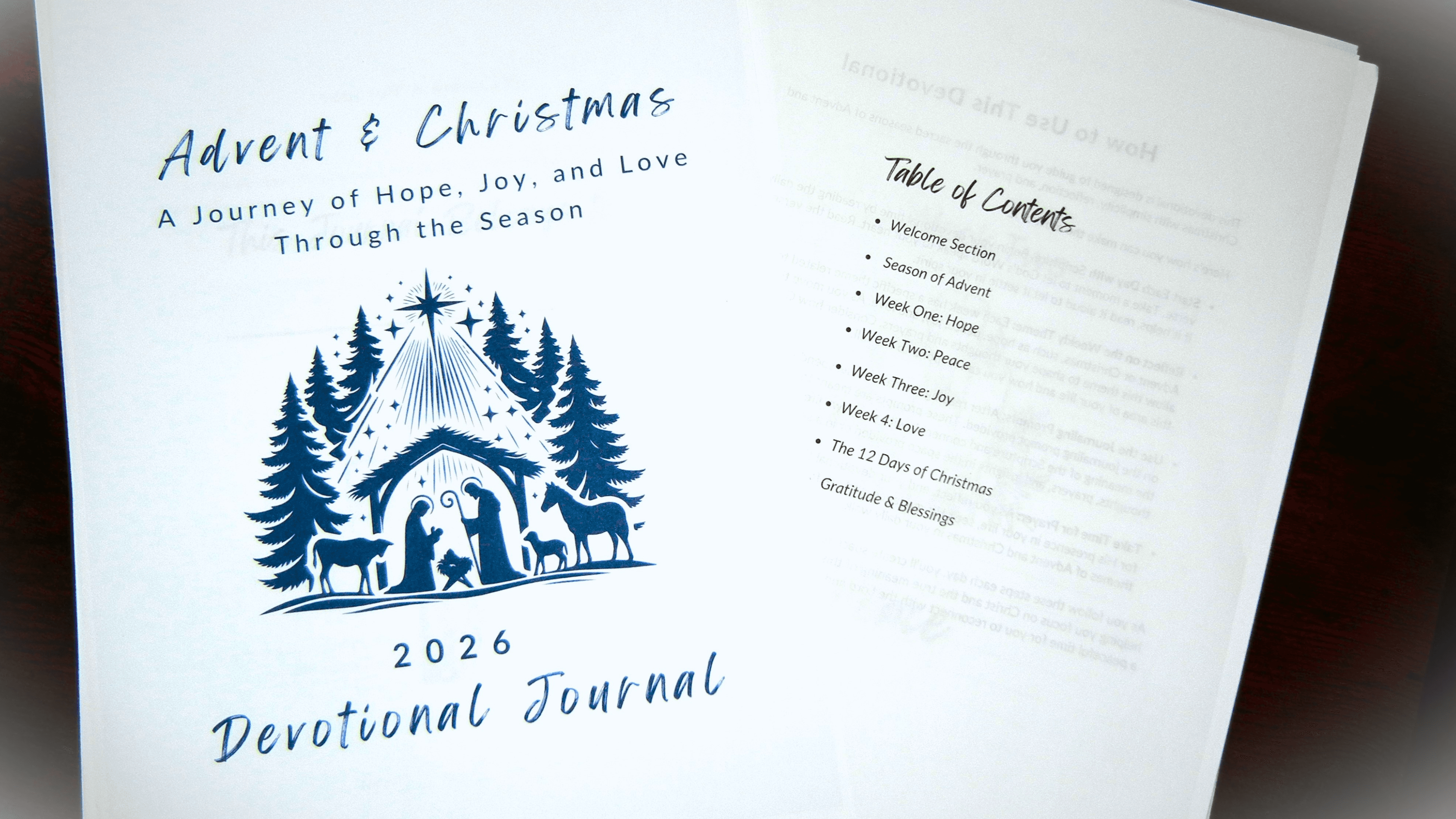 Get the 2026 Advent & Christmas Devotional Journal