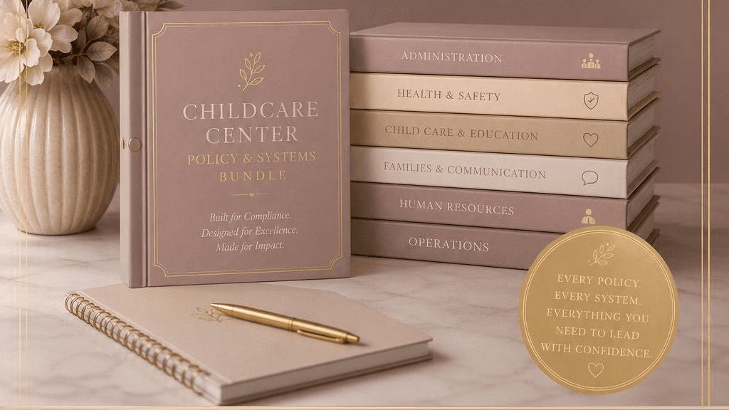 The Childcare Center Policy And Systems Bundle