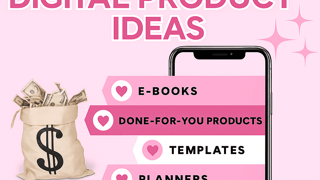100 PROFITABLE DIGITAL PRODUCT IDEAS