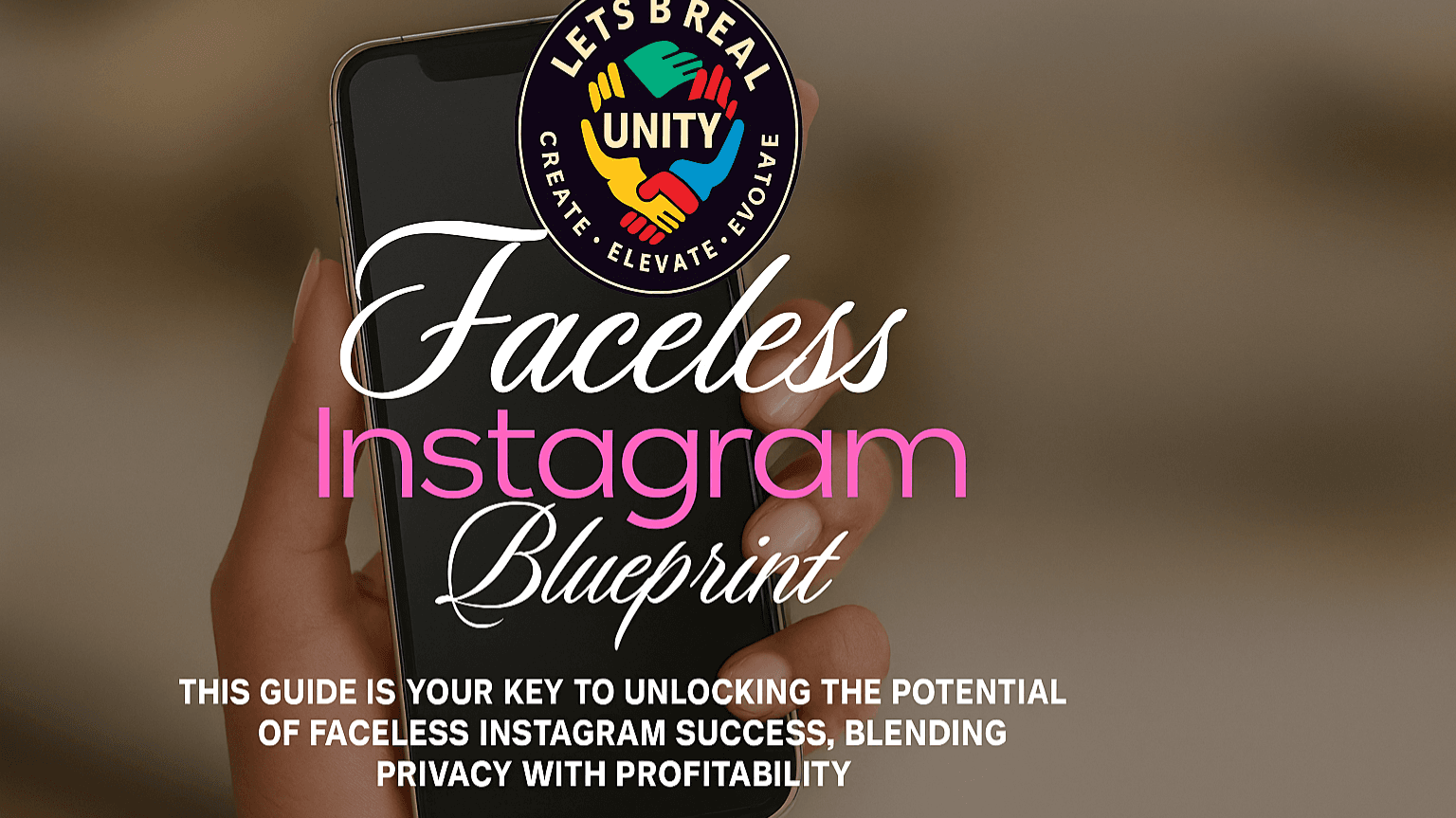 LAUNCH A FACELESS INSTAGRAM